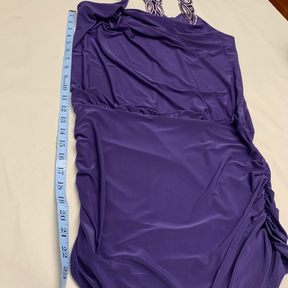 Silky Bodycon Midi Dress Date Night or short Blouse Top S/M Super Soft Comfy - Picture 14 of 16